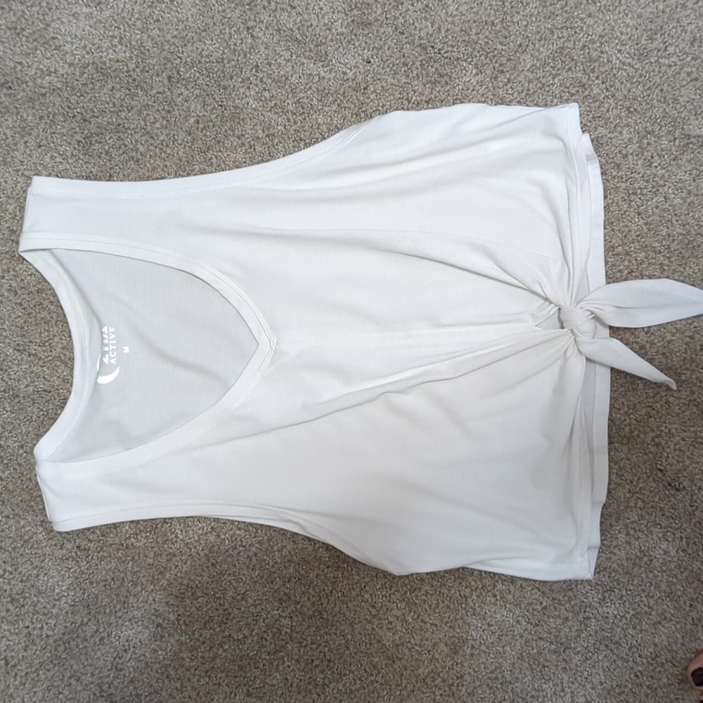 EUC Zyia Tie Front Top